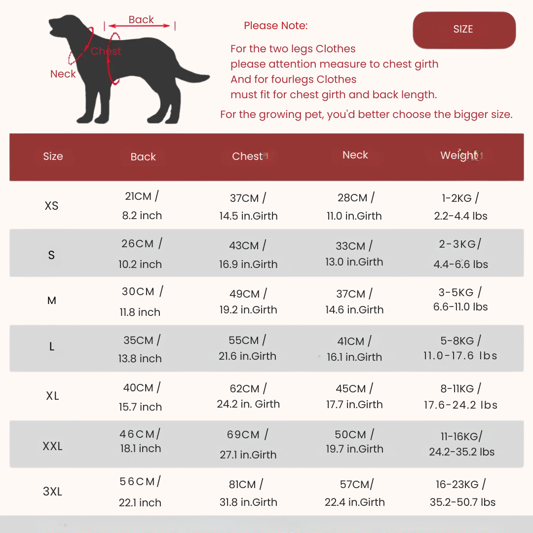 Winter Dog Jacket - Ultimate Warmth and Protection