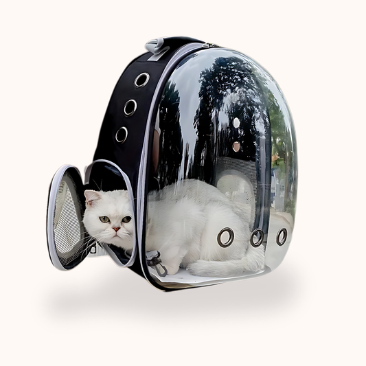 Cat Carrier Backpack – Portable, Breathable, and Transparent Space Capsule Design