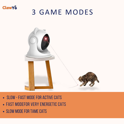 Automatic laser Cats Game