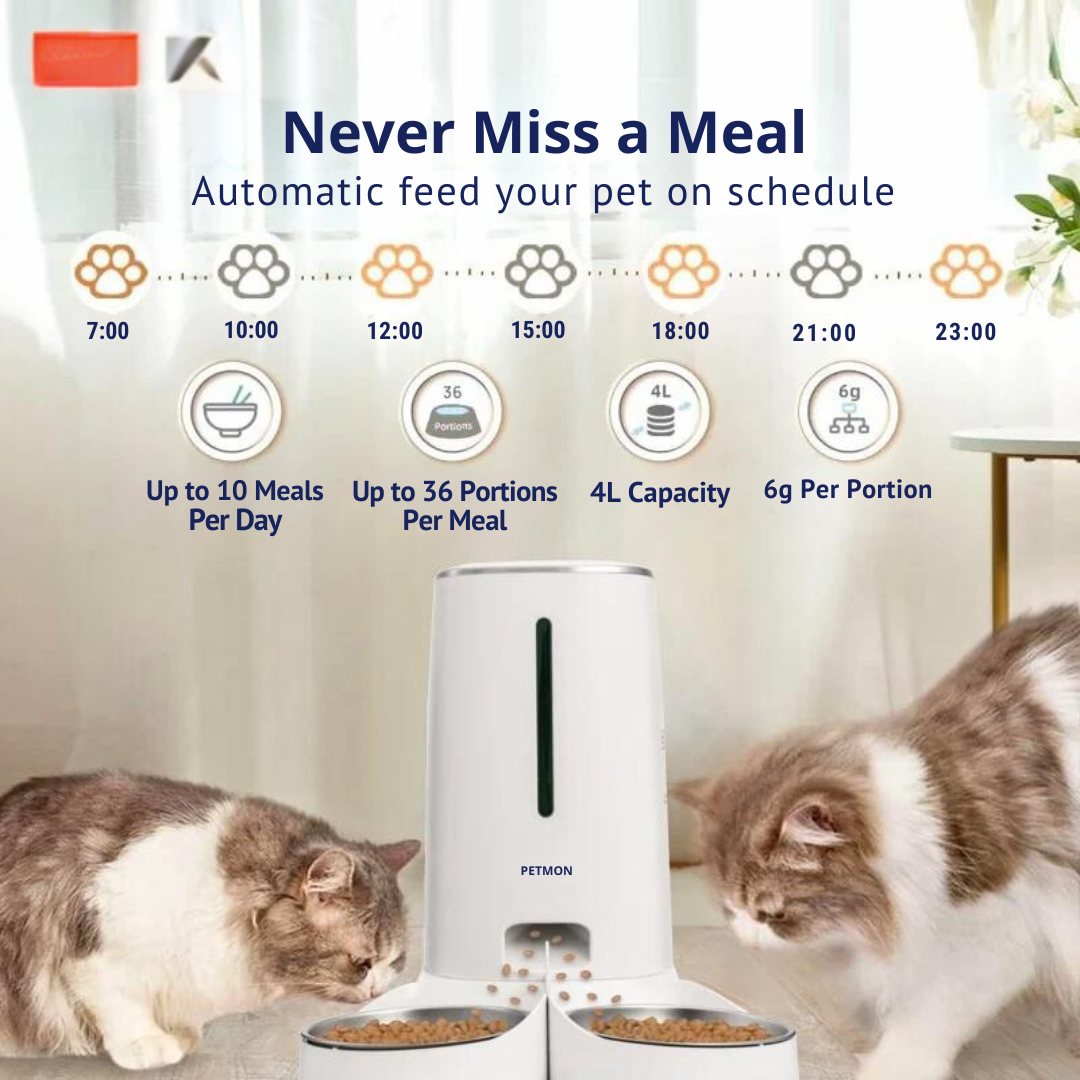 Smart WiFi Cat Feeder