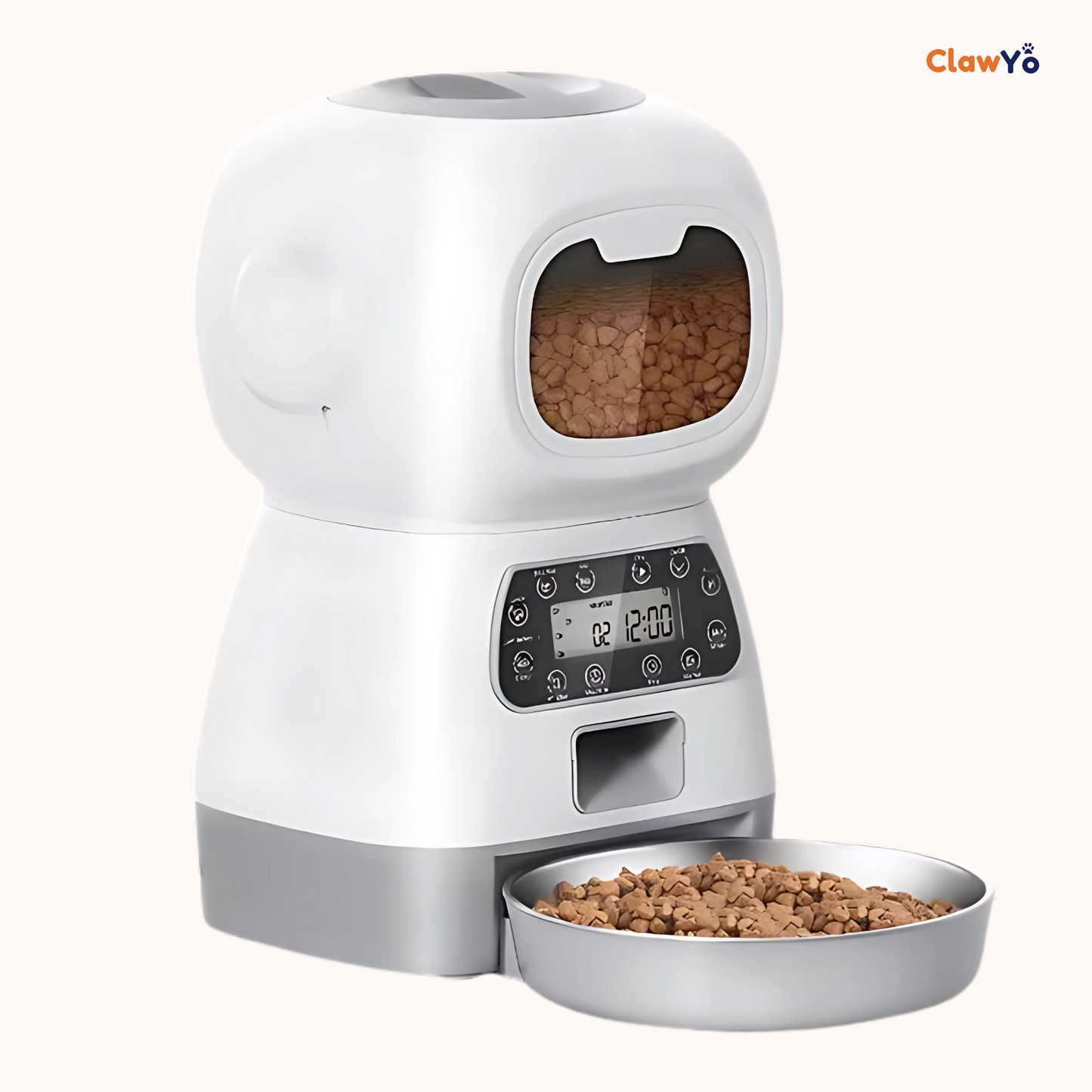 Smart Automatic Pet Feeder with WiFi & Voice Control