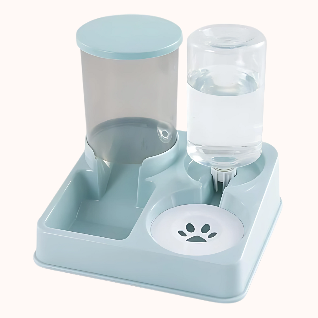 2-in-1 Automatic Cat Feeder & Water Dispenser