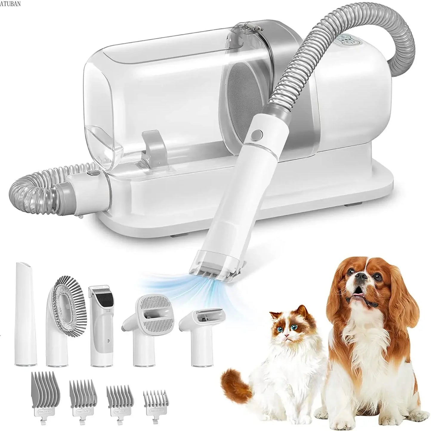 Professional Pet Grooming Vacuum Kit